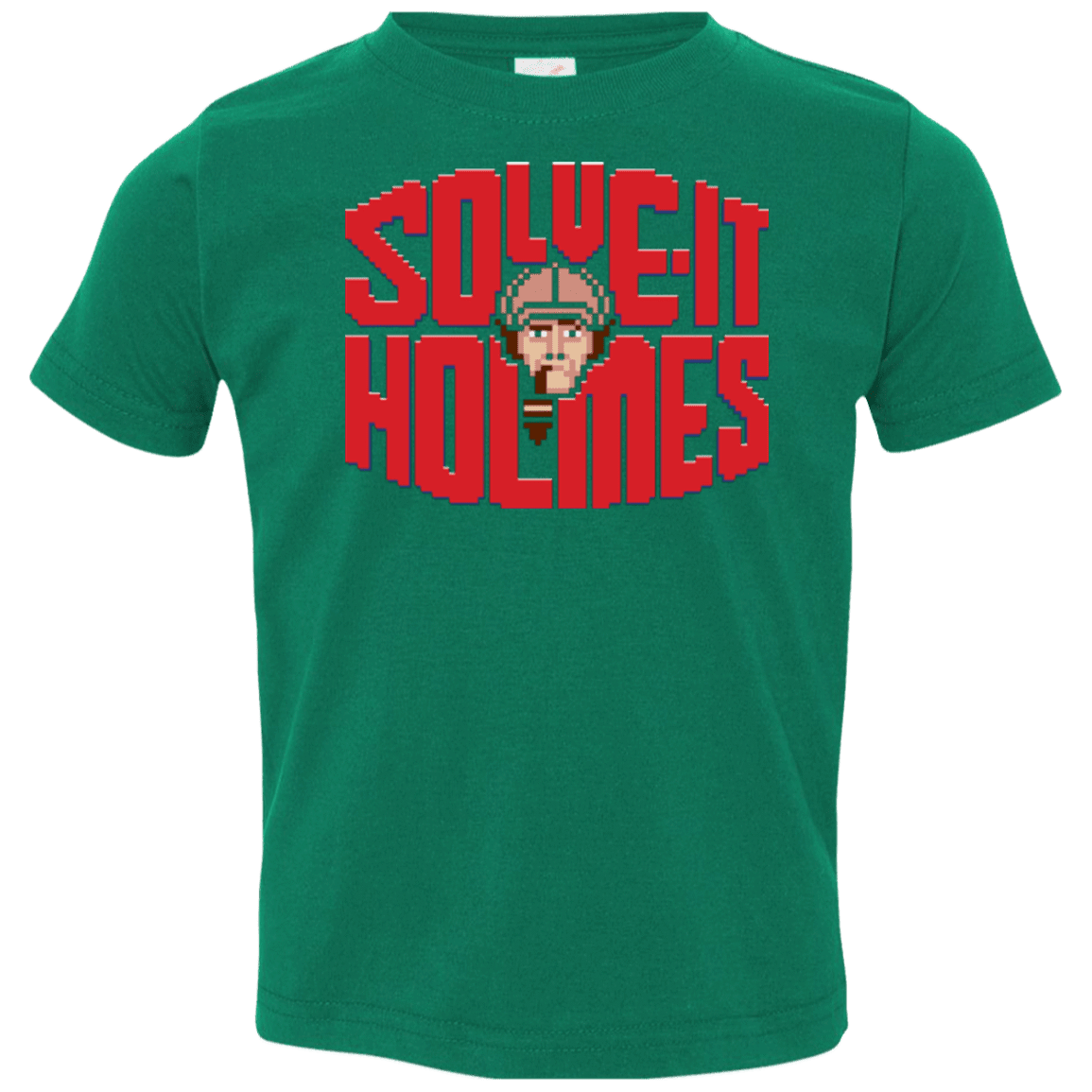 T-Shirts Kelly / 2T Solve It Holmes Toddler Premium T-Shirt