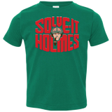 T-Shirts Kelly / 2T Solve It Holmes Toddler Premium T-Shirt