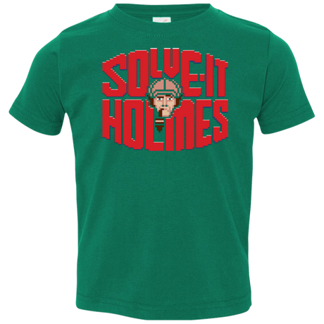 T-Shirts Kelly / 2T Solve It Holmes Toddler Premium T-Shirt