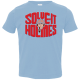 T-Shirts Light Blue / 2T Solve It Holmes Toddler Premium T-Shirt