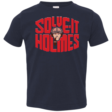 T-Shirts Navy / 2T Solve It Holmes Toddler Premium T-Shirt