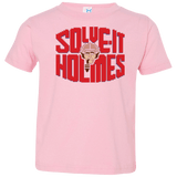 T-Shirts Pink / 2T Solve It Holmes Toddler Premium T-Shirt