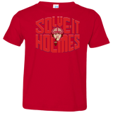 T-Shirts Red / 2T Solve It Holmes Toddler Premium T-Shirt