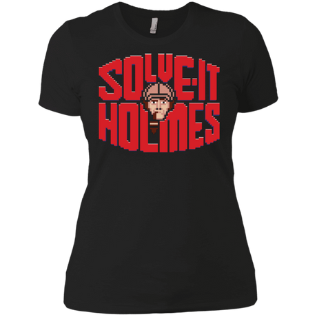T-Shirts Black / X-Small Solve It Holmes Women's Premium T-Shirt