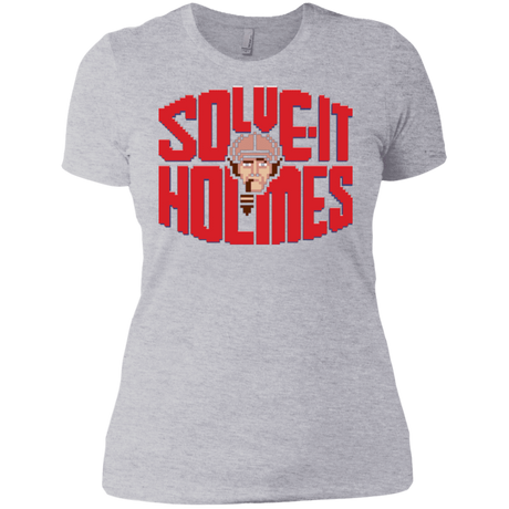T-Shirts Heather Grey / X-Small Solve It Holmes Women's Premium T-Shirt