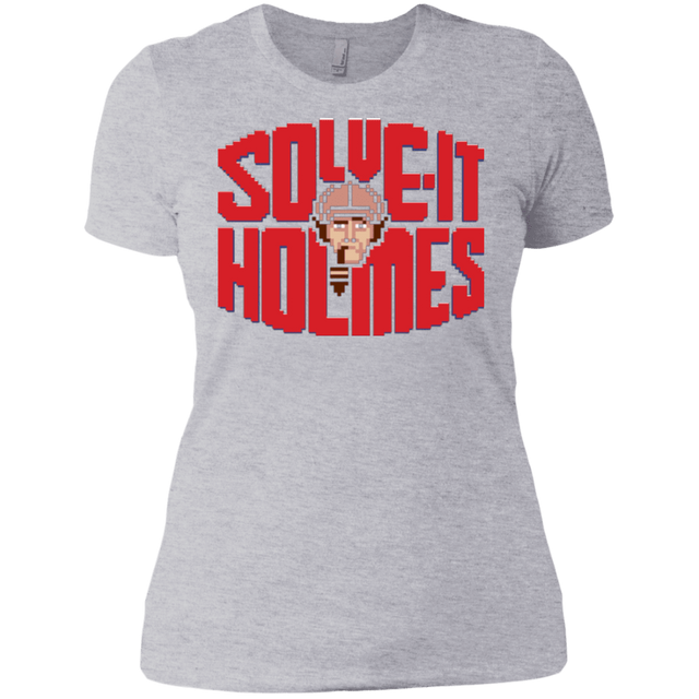 T-Shirts Heather Grey / X-Small Solve It Holmes Women's Premium T-Shirt