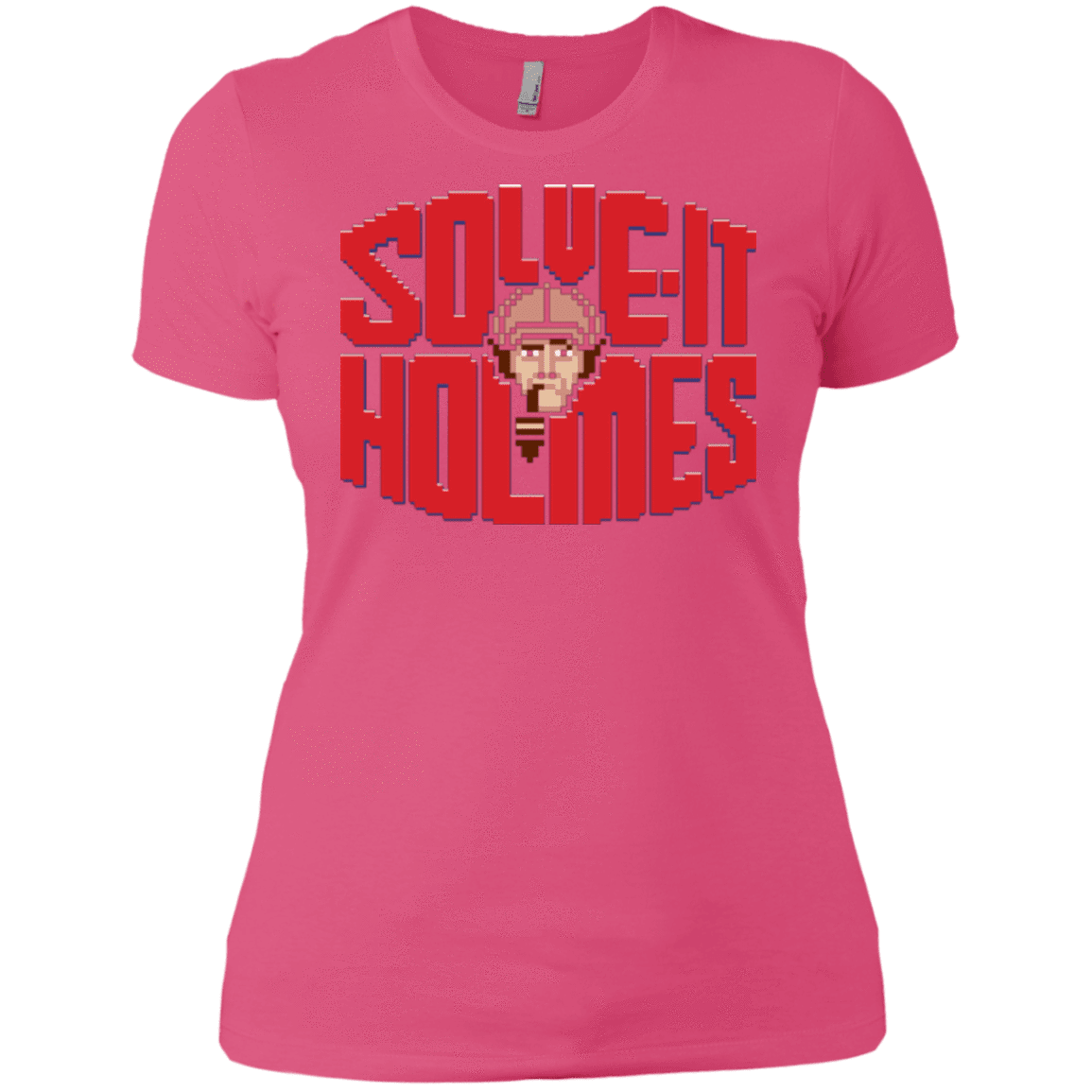 T-Shirts Hot Pink / X-Small Solve It Holmes Women's Premium T-Shirt