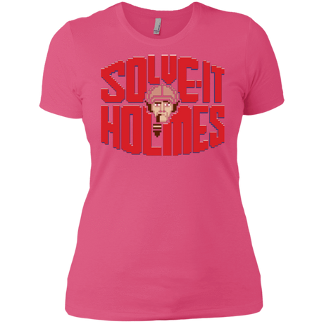 T-Shirts Hot Pink / X-Small Solve It Holmes Women's Premium T-Shirt
