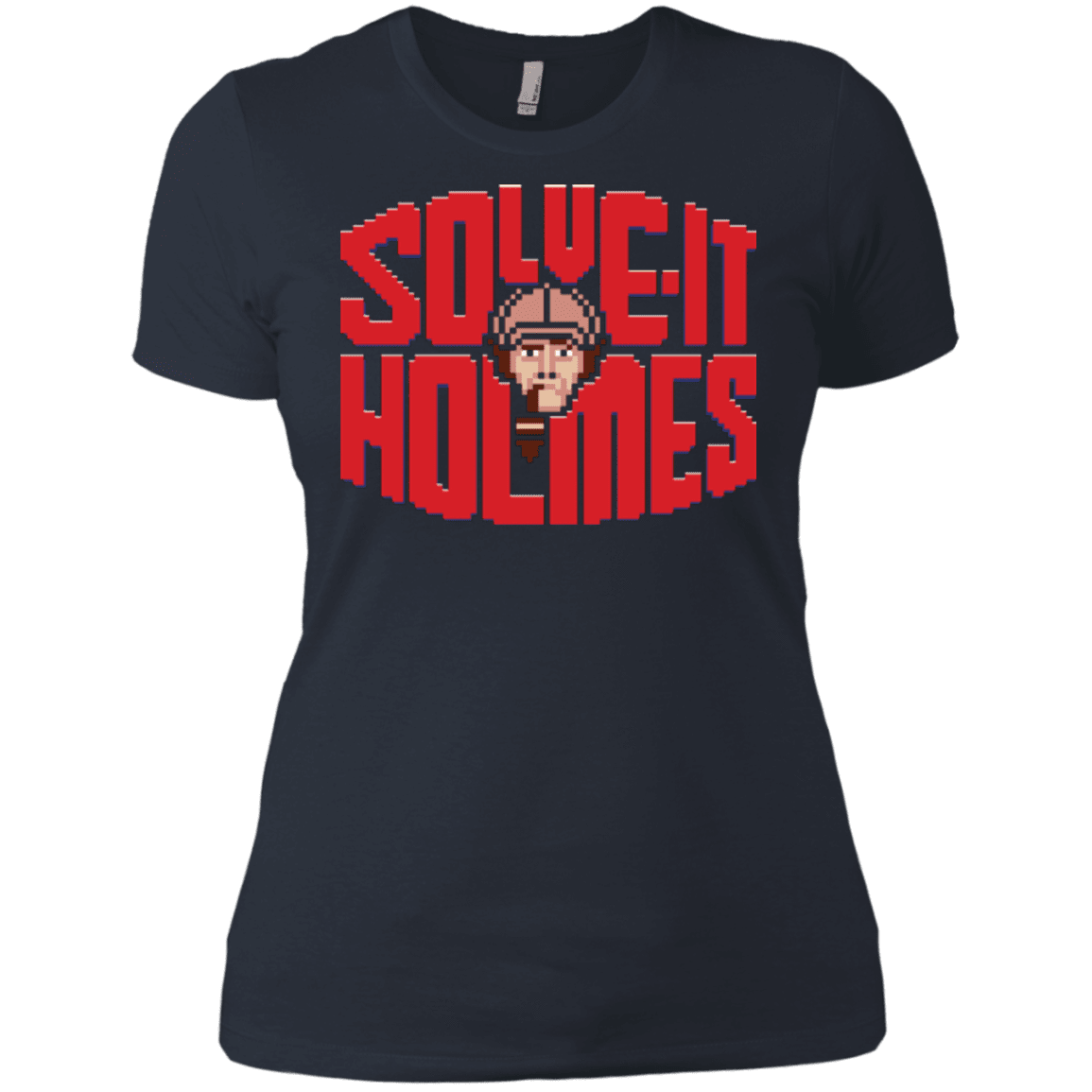T-Shirts Indigo / X-Small Solve It Holmes Women's Premium T-Shirt