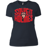 T-Shirts Indigo / X-Small Solve It Holmes Women's Premium T-Shirt