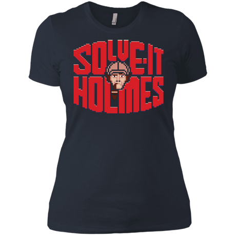 T-Shirts Indigo / X-Small Solve It Holmes Women's Premium T-Shirt