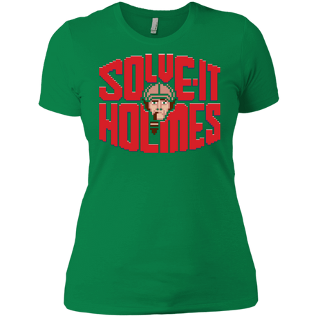 T-Shirts Kelly Green / X-Small Solve It Holmes Women's Premium T-Shirt