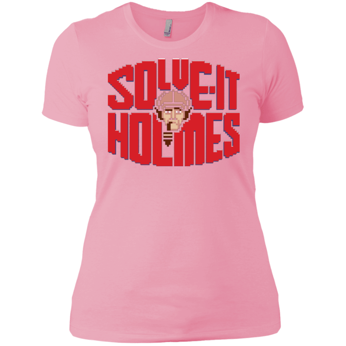 T-Shirts Light Pink / X-Small Solve It Holmes Women's Premium T-Shirt