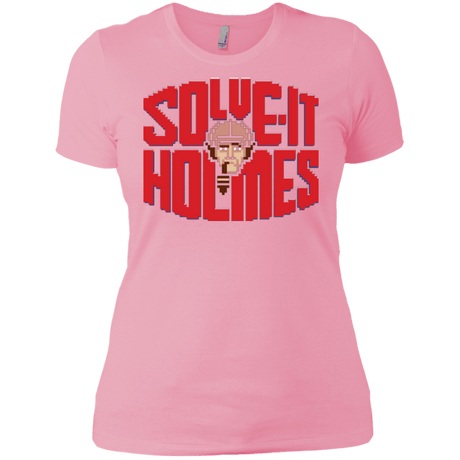 T-Shirts Light Pink / X-Small Solve It Holmes Women's Premium T-Shirt