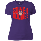T-Shirts Purple / X-Small Solve It Holmes Women's Premium T-Shirt