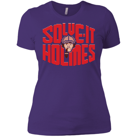 T-Shirts Purple / X-Small Solve It Holmes Women's Premium T-Shirt