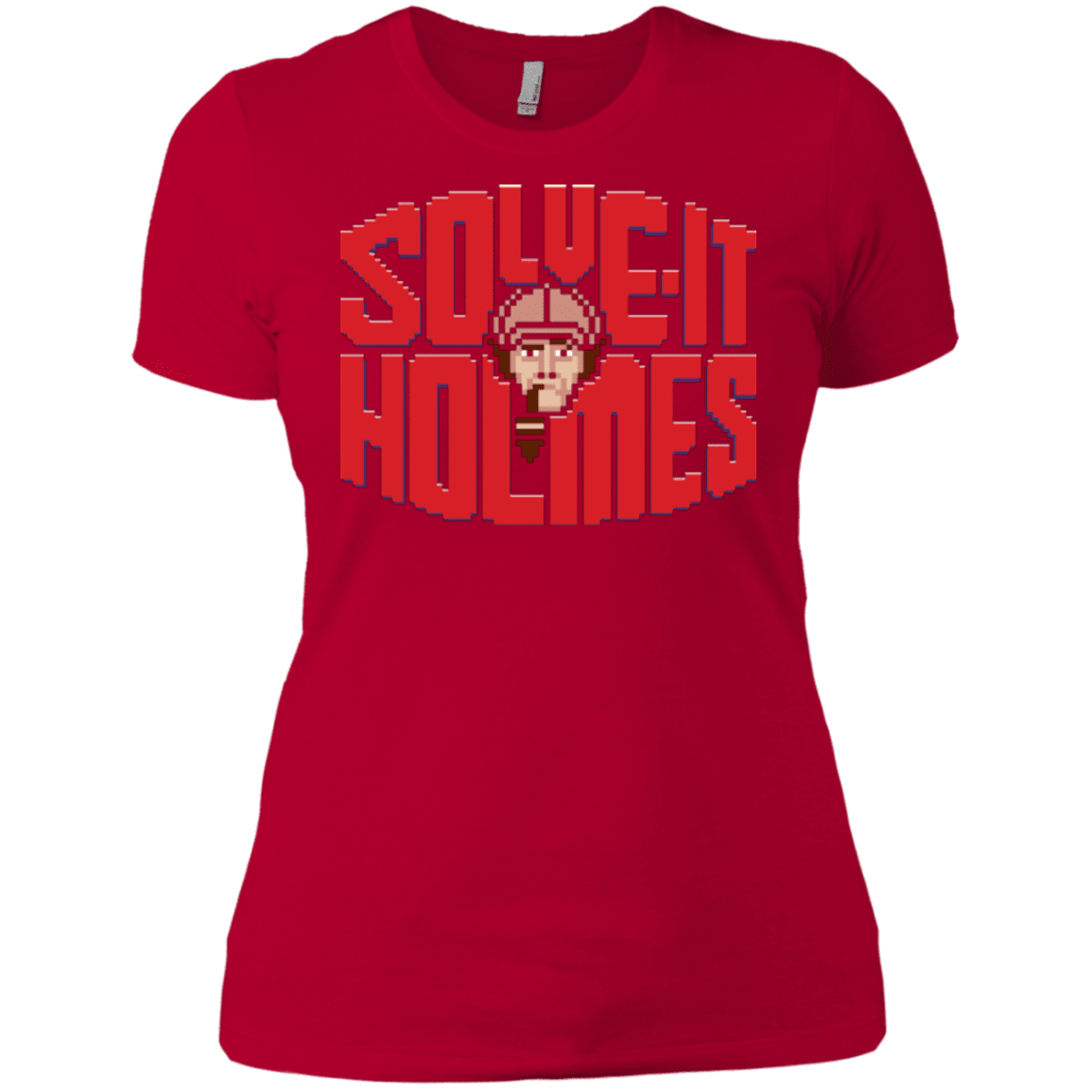 T-Shirts Red / X-Small Solve It Holmes Women's Premium T-Shirt