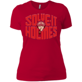 T-Shirts Red / X-Small Solve It Holmes Women's Premium T-Shirt