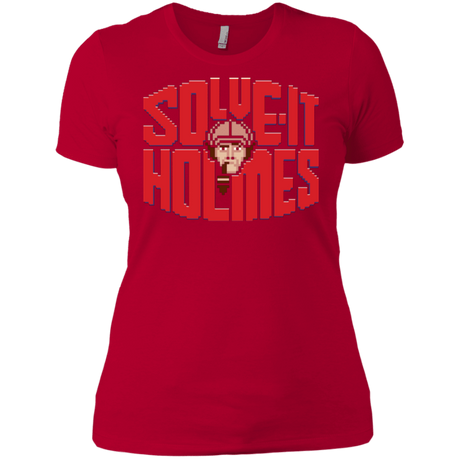 T-Shirts Red / X-Small Solve It Holmes Women's Premium T-Shirt