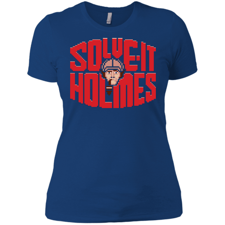 T-Shirts Royal / X-Small Solve It Holmes Women's Premium T-Shirt
