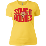 T-Shirts Vibrant Yellow / X-Small Solve It Holmes Women's Premium T-Shirt