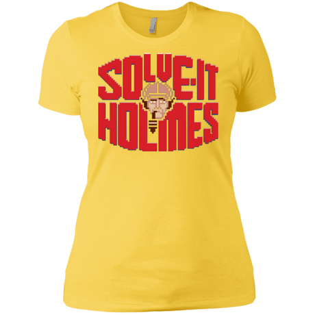 T-Shirts Vibrant Yellow / X-Small Solve It Holmes Women's Premium T-Shirt