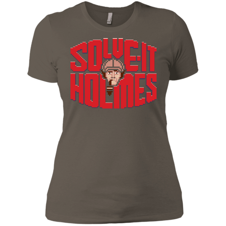 T-Shirts Warm Grey / X-Small Solve It Holmes Women's Premium T-Shirt