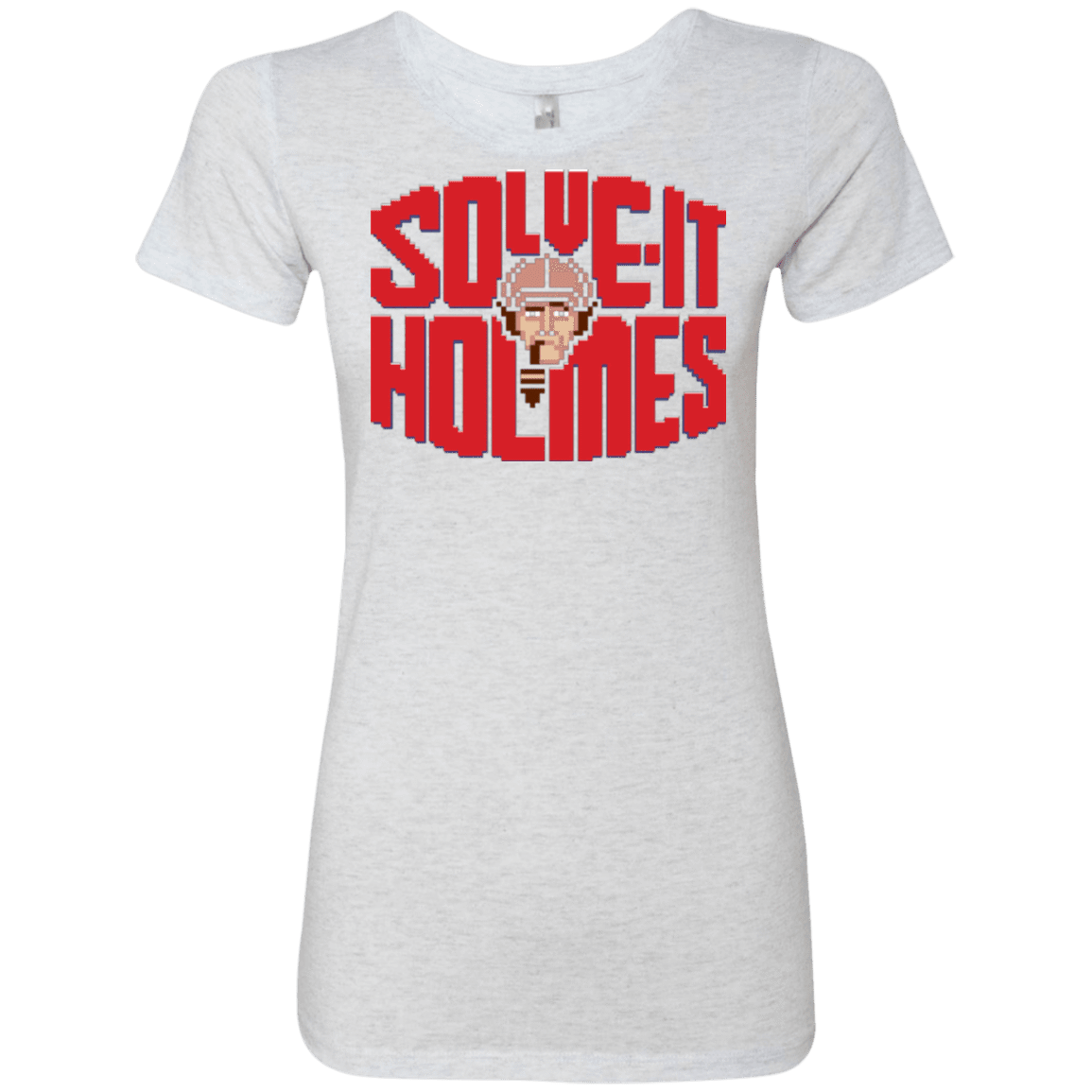 T-Shirts Heather White / Small Solve It Holmes Women's Triblend T-Shirt