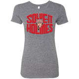 T-Shirts Premium Heather / Small Solve It Holmes Women's Triblend T-Shirt