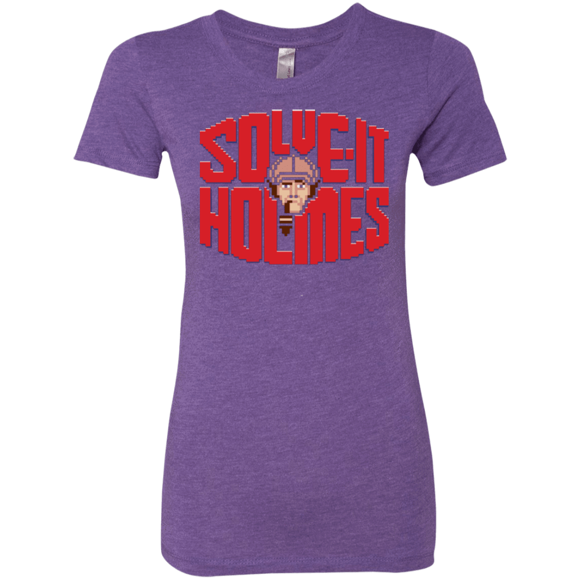 T-Shirts Purple Rush / Small Solve It Holmes Women's Triblend T-Shirt