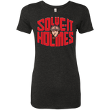 T-Shirts Vintage Black / Small Solve It Holmes Women's Triblend T-Shirt