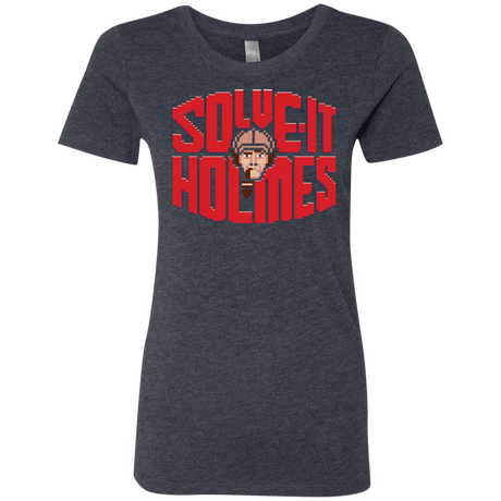 T-Shirts Vintage Navy / Small Solve It Holmes Women's Triblend T-Shirt