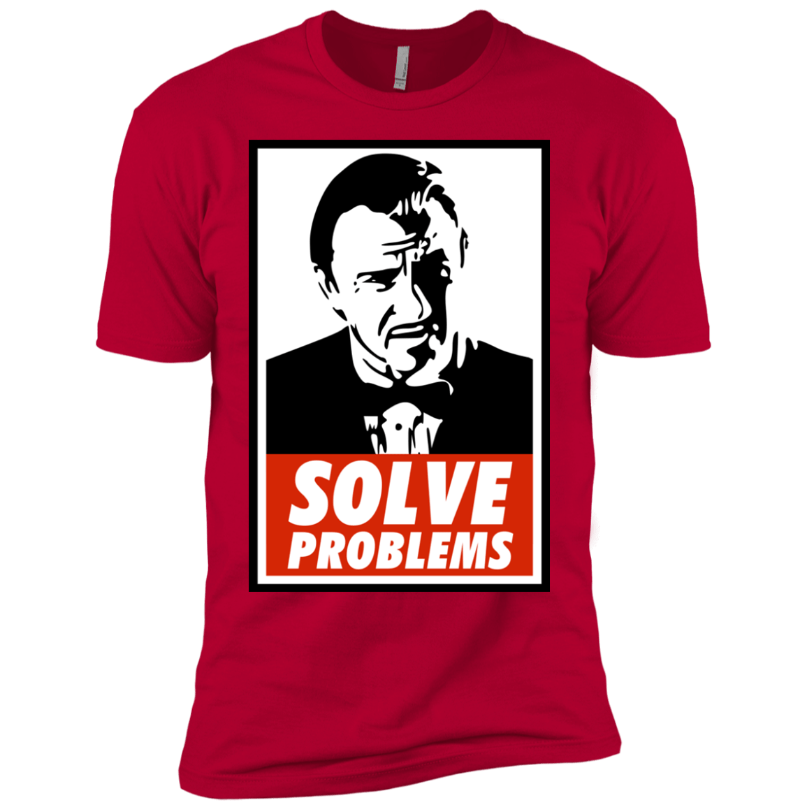T-Shirts Red / YXS Solve problems Boys Premium T-Shirt