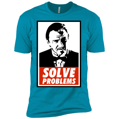 T-Shirts Turquoise / YXS Solve problems Boys Premium T-Shirt