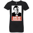 T-Shirts Black / YXS Solve problems Girls Premium T-Shirt