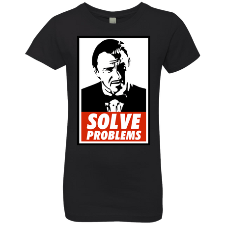 T-Shirts Black / YXS Solve problems Girls Premium T-Shirt