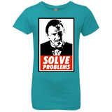 T-Shirts Tahiti Blue / YXS Solve problems Girls Premium T-Shirt