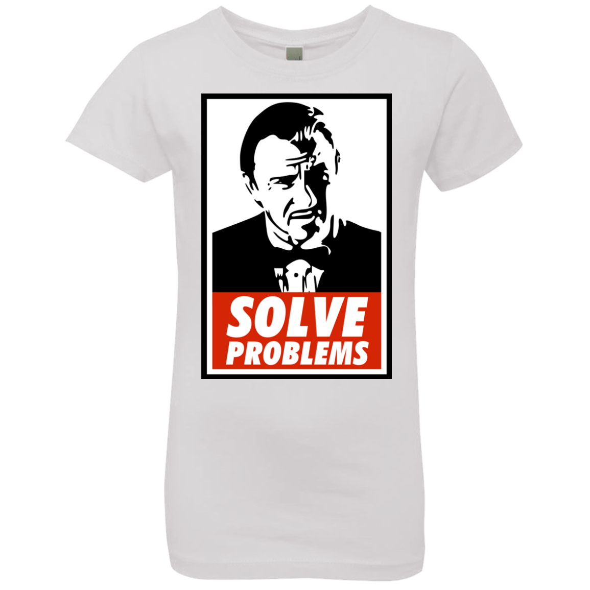 T-Shirts White / YXS Solve problems Girls Premium T-Shirt