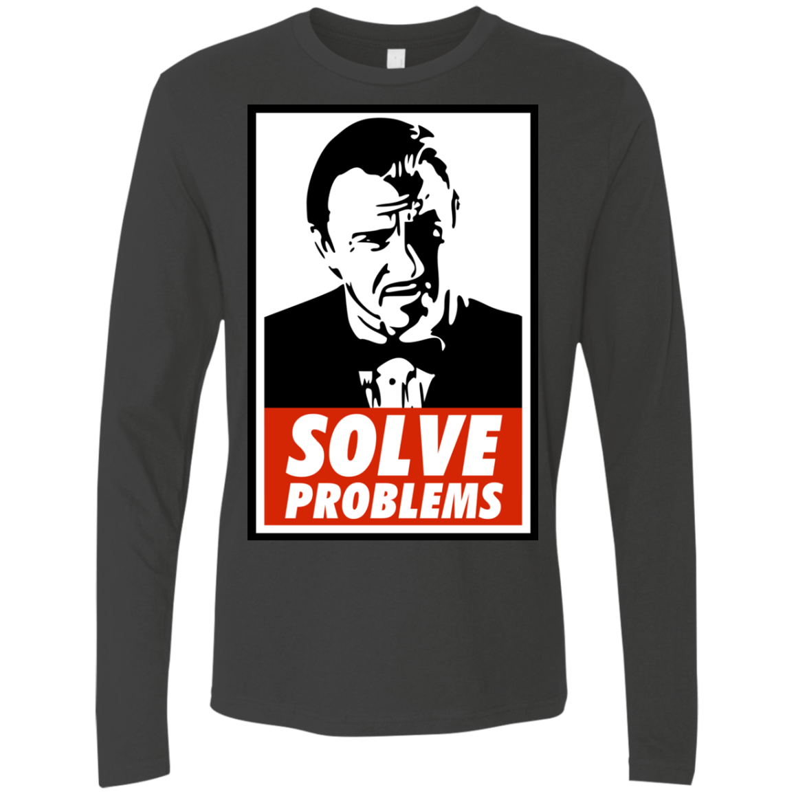 T-Shirts Heavy Metal / Small Solve problems Men's Premium Long Sleeve