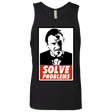 T-Shirts Black / Small Solve problems Men's Premium Tank Top