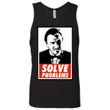 T-Shirts Black / Small Solve problems Men's Premium Tank Top