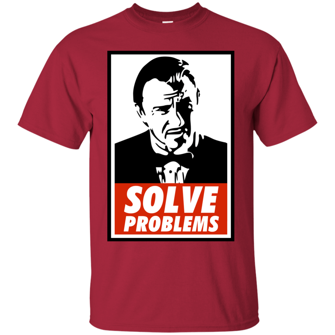 T-Shirts Cardinal / Small Solve Problems T-Shirt