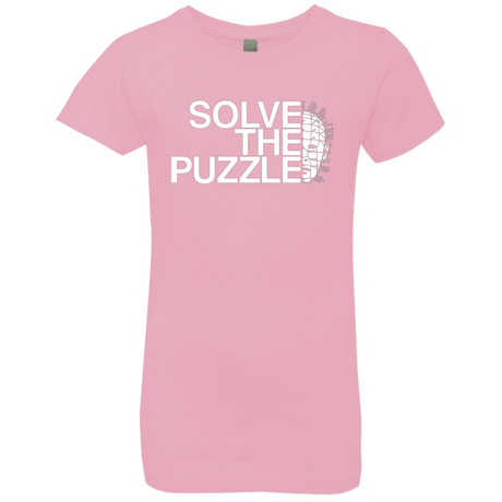 T-Shirts Light Pink / YXS Solve The Puzzle V2 Girls Premium T-Shirt