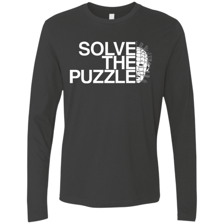 T-Shirts Heavy Metal / Small Solve The Puzzle V2 Men's Premium Long Sleeve