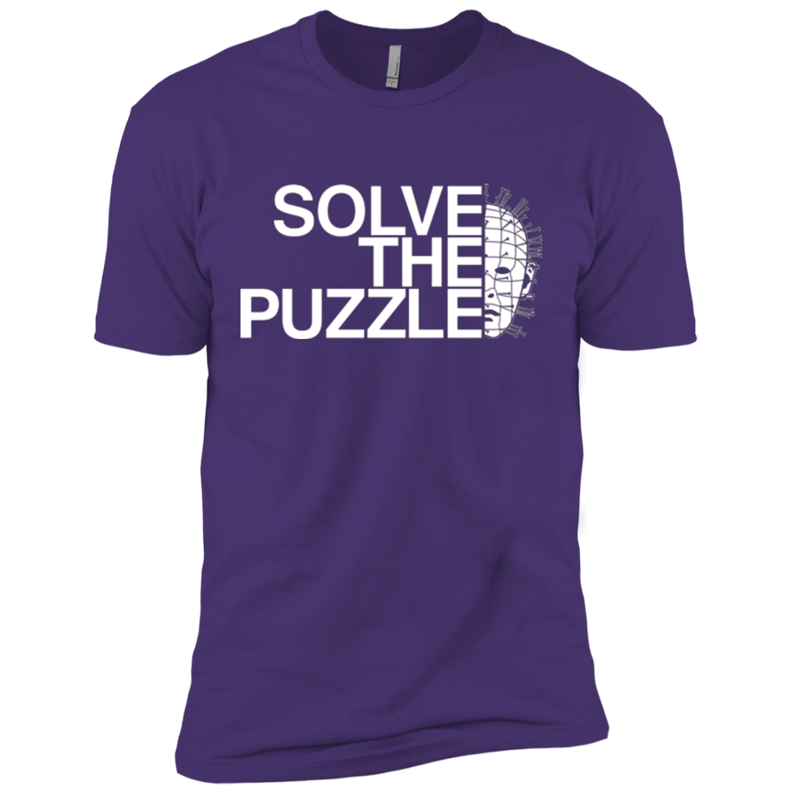 T-Shirts Purple / X-Small Solve The Puzzle V2 Men's Premium T-Shirt