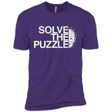 T-Shirts Purple / X-Small Solve The Puzzle V2 Men's Premium T-Shirt