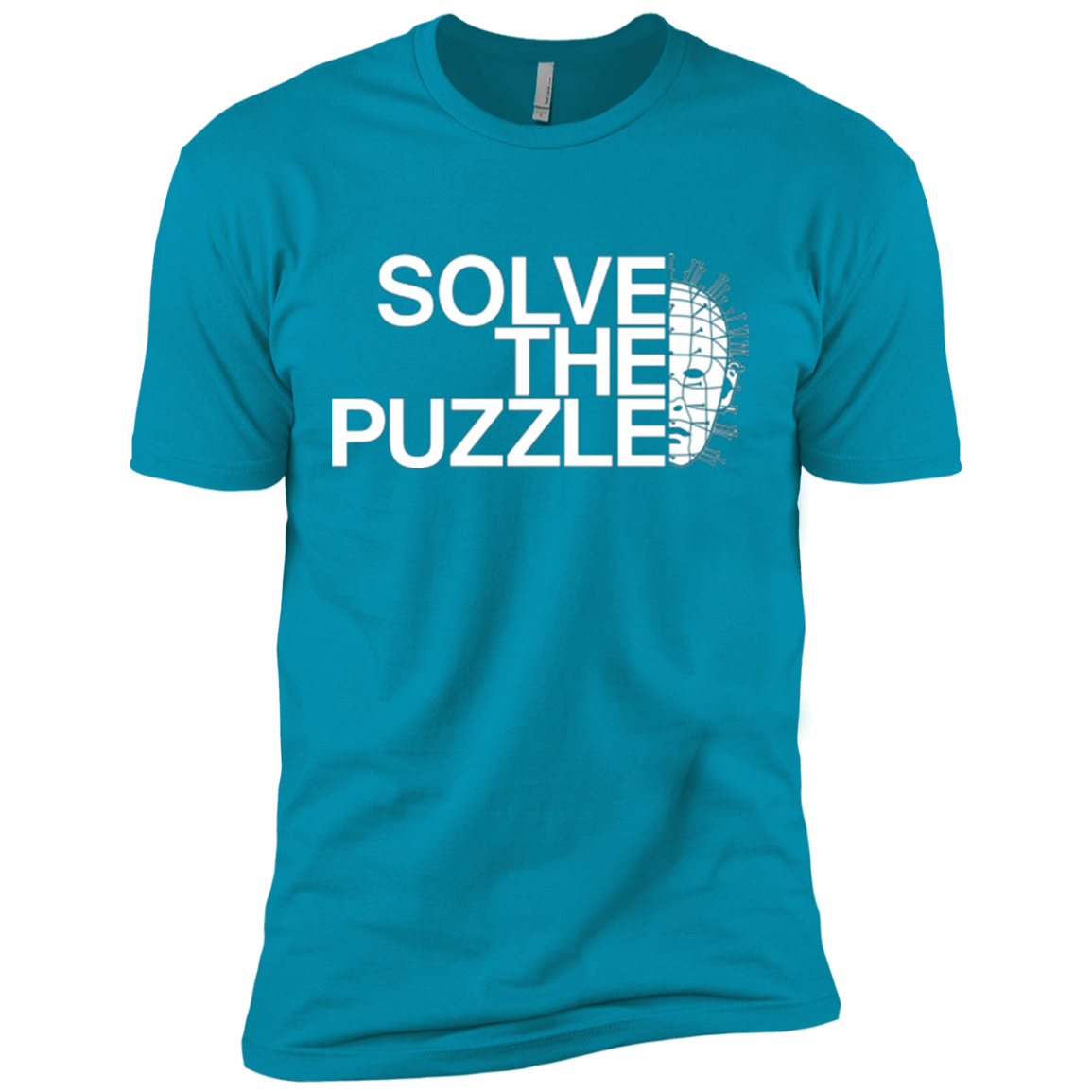 T-Shirts Turquoise / X-Small Solve The Puzzle V2 Men's Premium T-Shirt