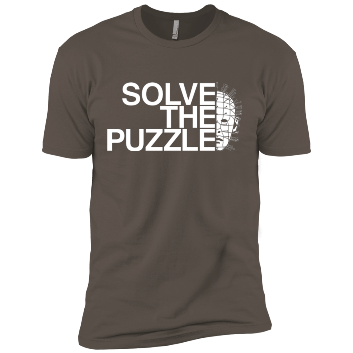 T-Shirts Warm Grey / X-Small Solve The Puzzle V2 Men's Premium T-Shirt