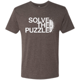 T-Shirts Macchiato / Small Solve The Puzzle V2 Men's Triblend T-Shirt