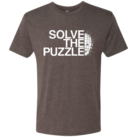 T-Shirts Macchiato / Small Solve The Puzzle V2 Men's Triblend T-Shirt